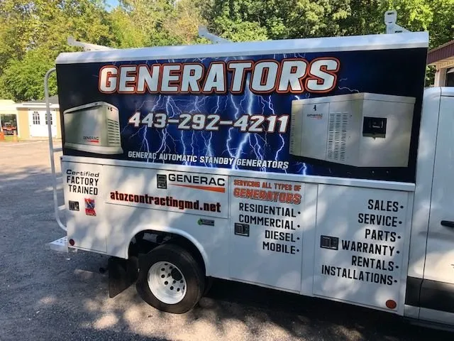 Slide of A to Z Power & Storm Center