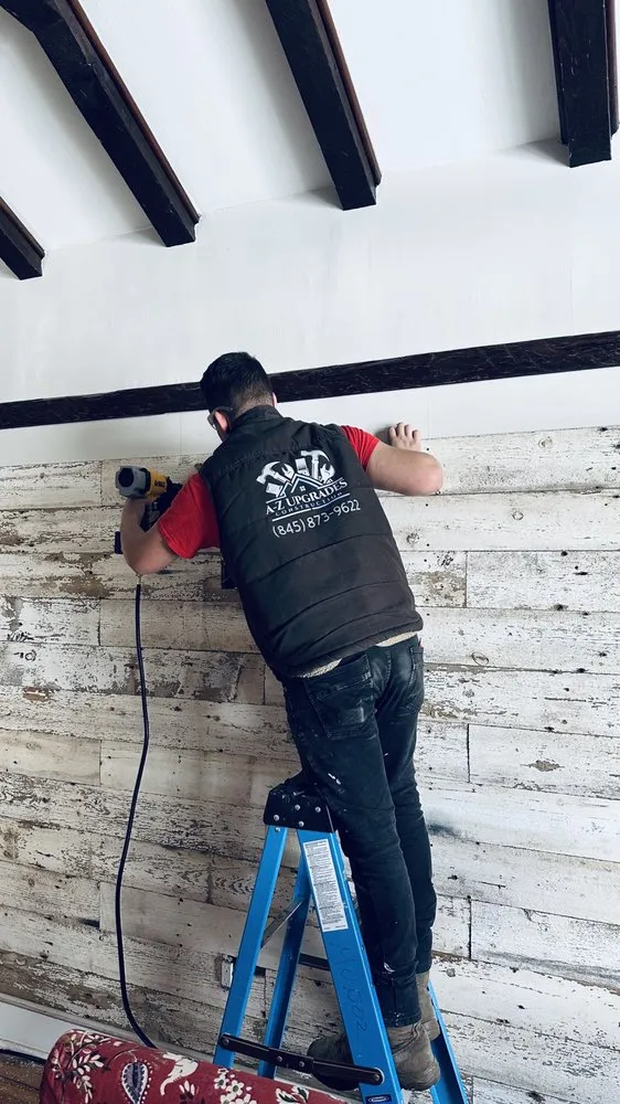 Slide of A To Z Upgrades Construction