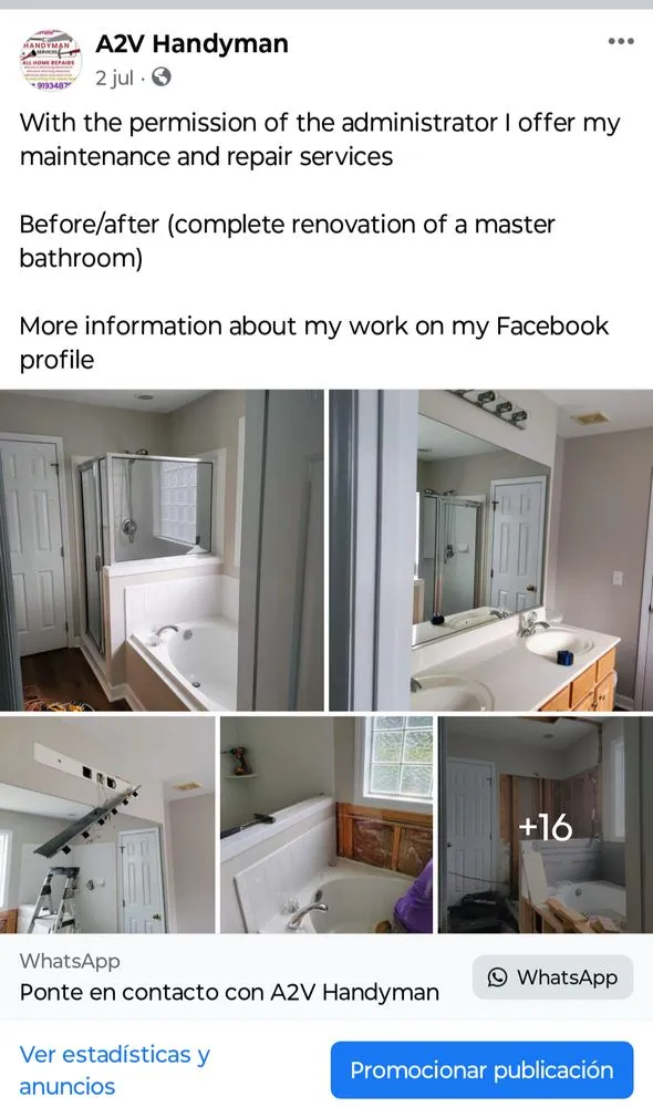 Slide of A2V Handyman