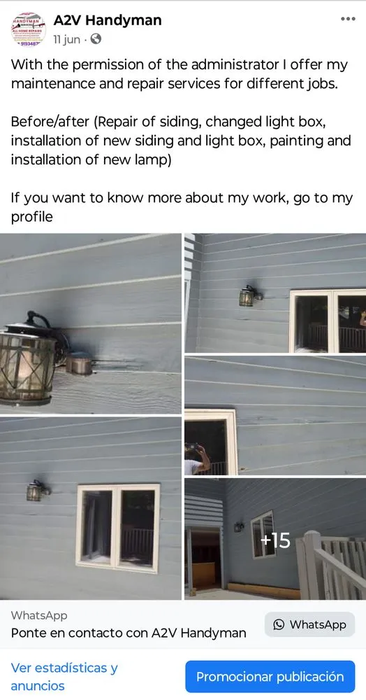 Slide of A2V Handyman