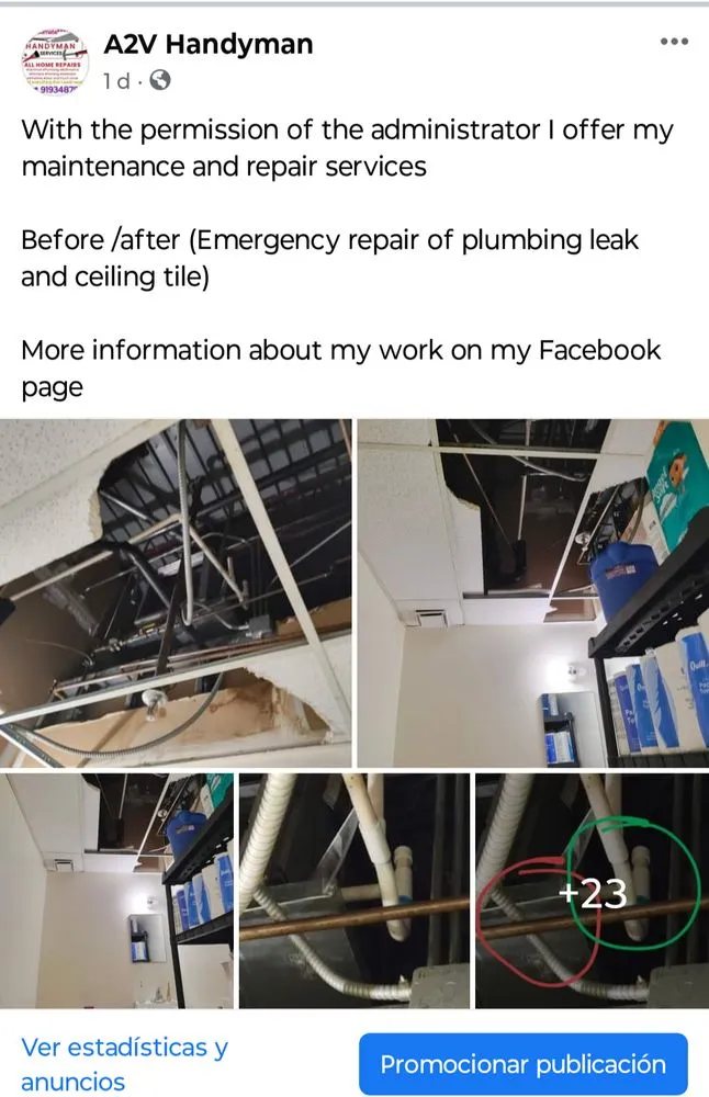 Slide of A2V Handyman