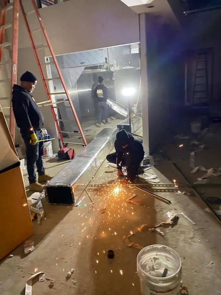 Slide of A&A Contractors Pride