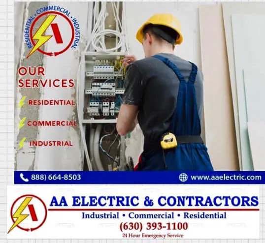 Slide of AA Electric Company