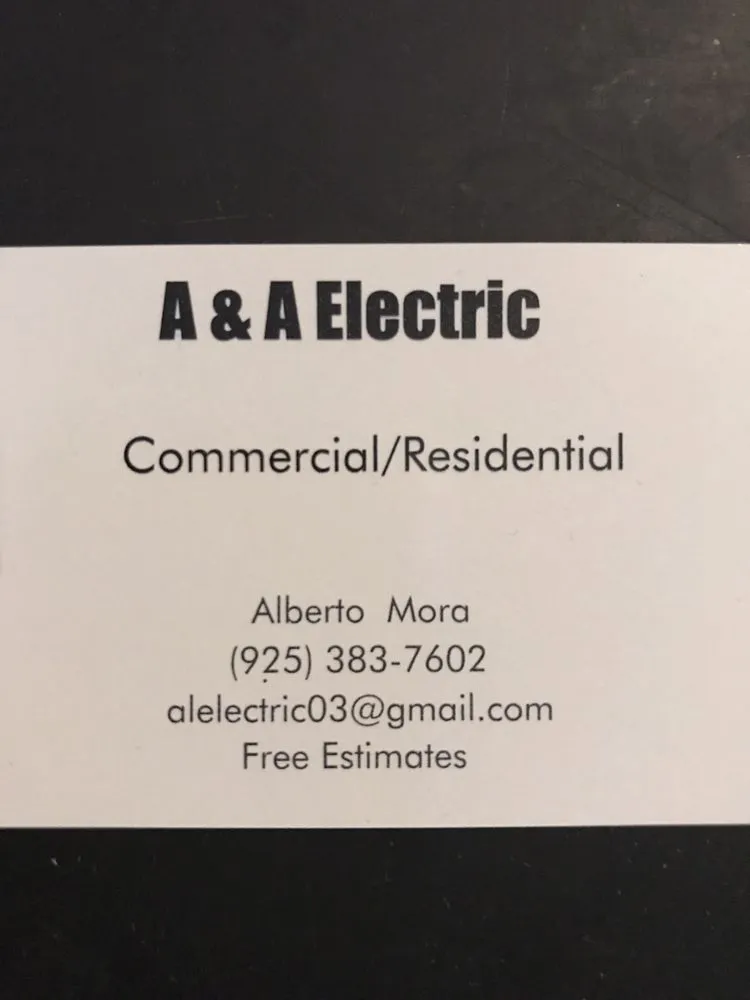 Slide of A&A Electric