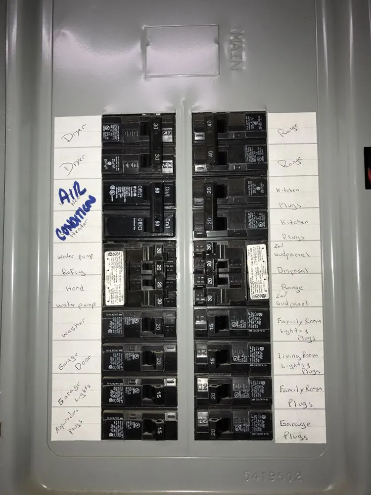 Slide of A&A Electric