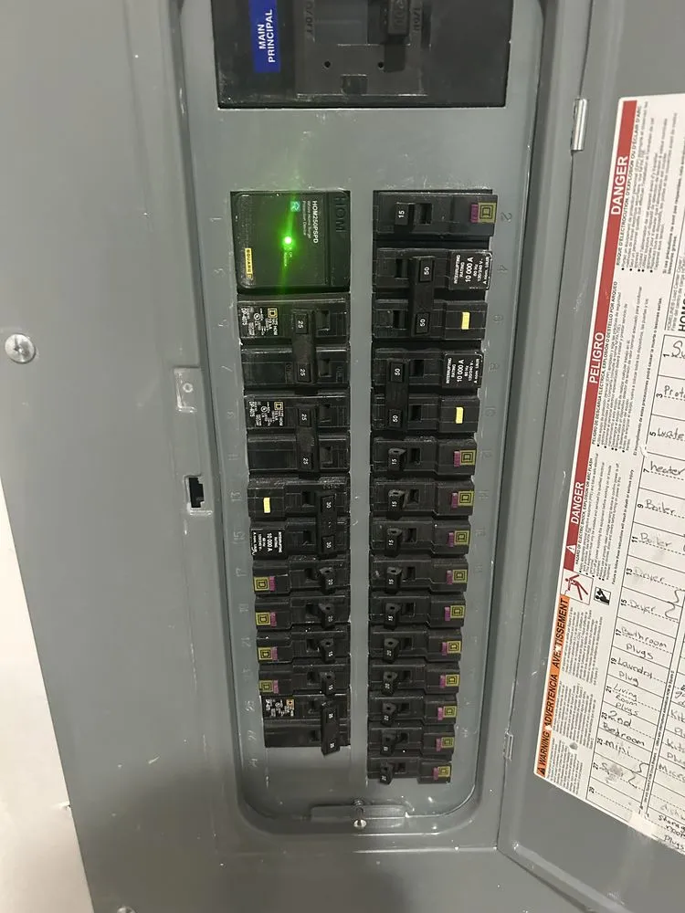 Slide of AA Electric