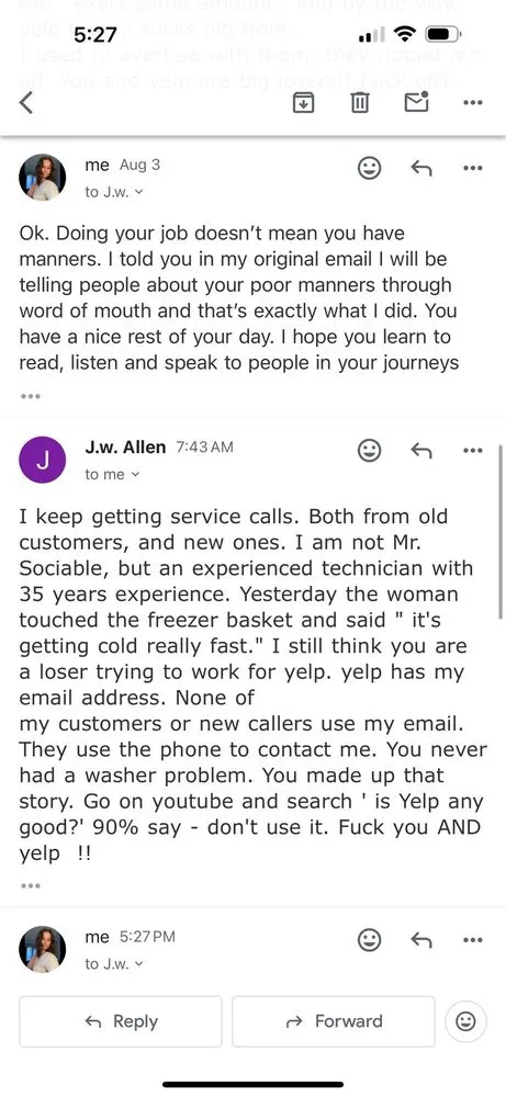 Slide of AA Rated Company