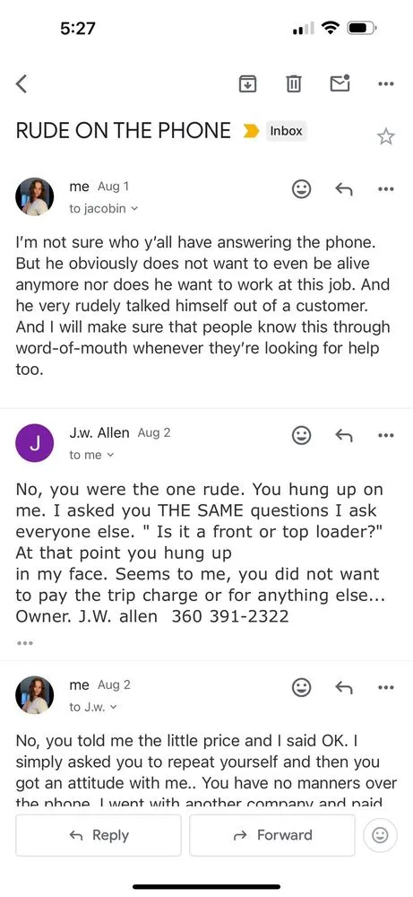 Slide of AA Rated Company