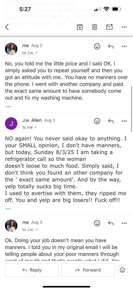 Slide of AA Rated Company