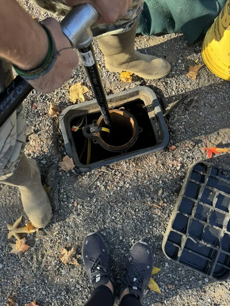 Slide of AA well Pump Repair