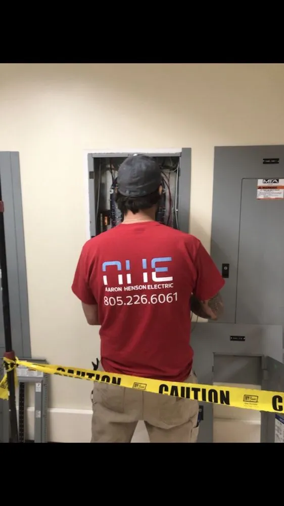 Slide of Aaron Henson Electric