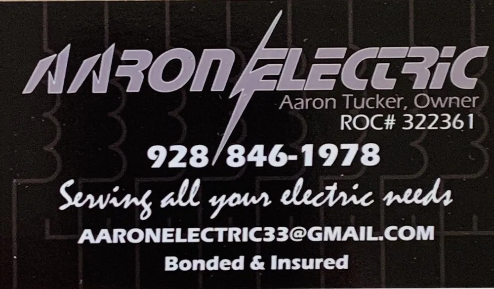 Slide of Aaron’s Electric