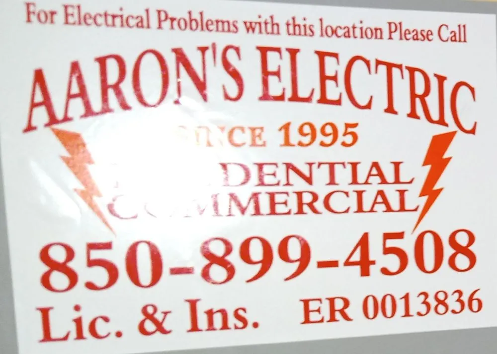 Slide of Aaron's Electric Service