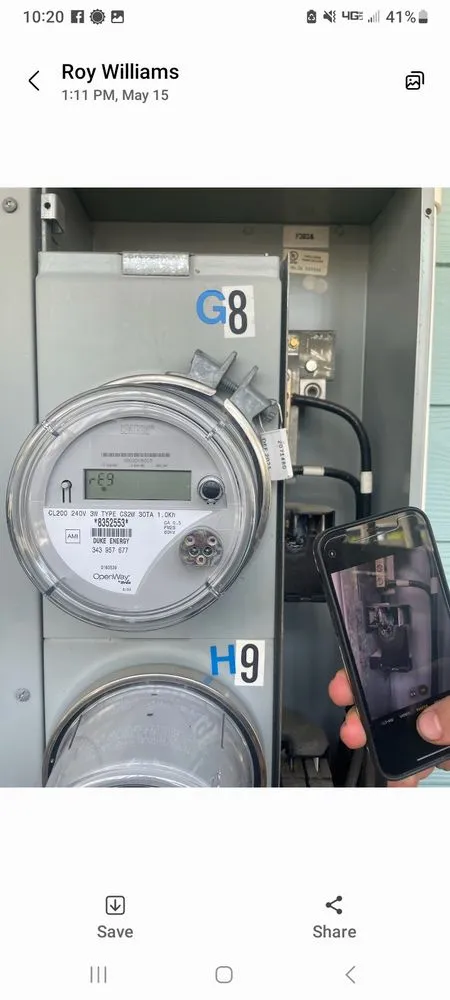 Slide of Aaron's Electric Service