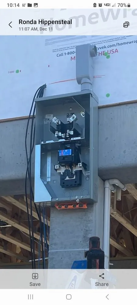 Slide of Aaron's Electric Service