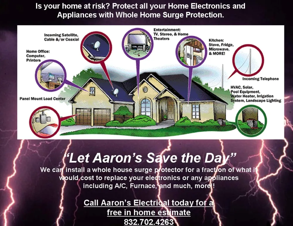 Slide of Aaron's Electrical Service