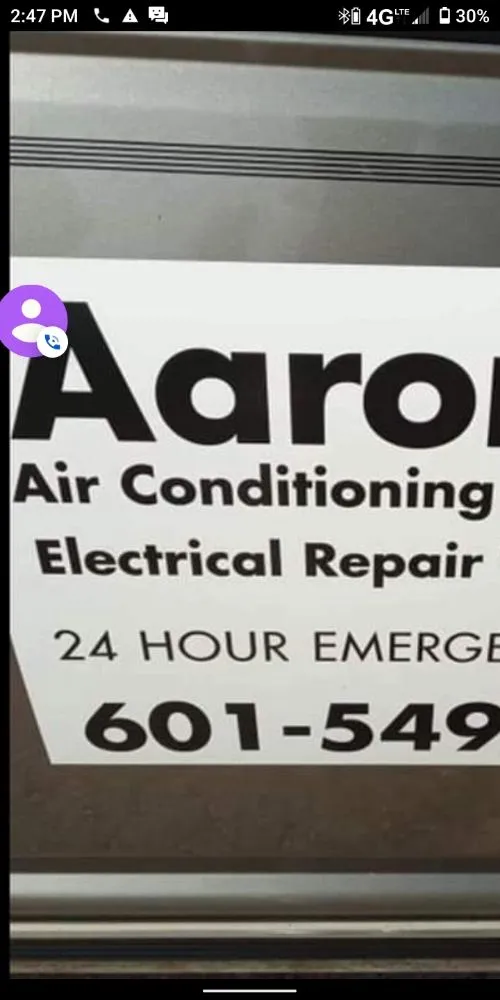 Slide of Aaron's Heating and Air-conditioning and Electric Services