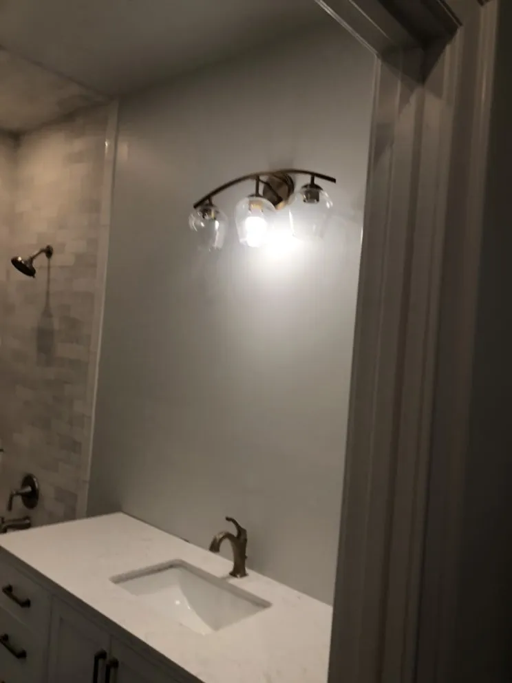 Slide of AB Lighting Renovation