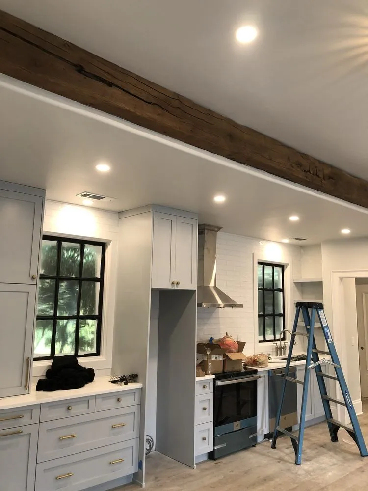 Slide of AB Lighting Renovation