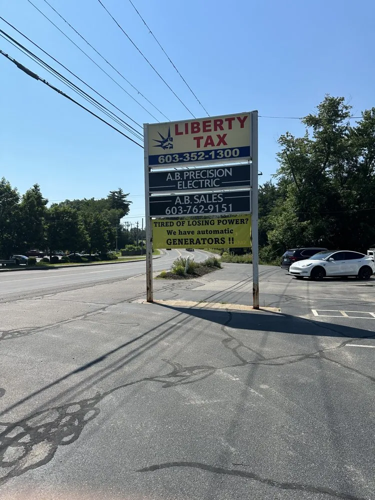 Slide of A.B. Precision Electric