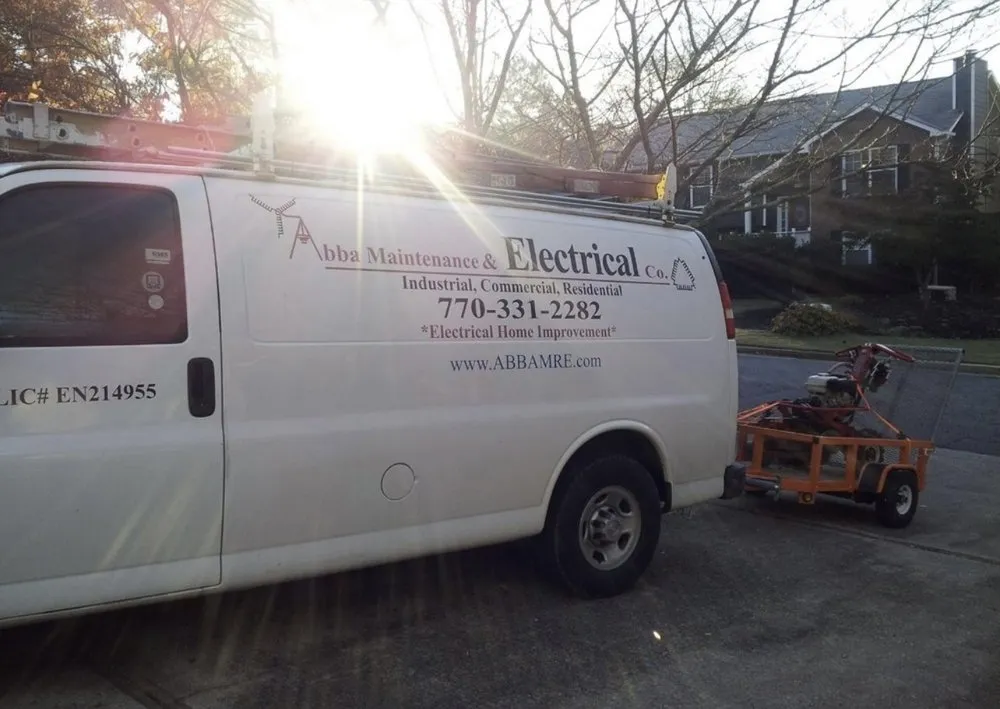 Slide of Abba Maintenance and Electrical