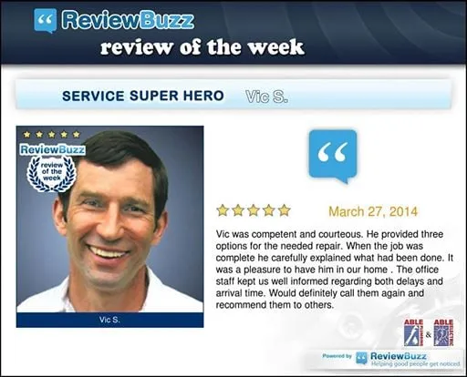 Slide of Able Plumbing & Electrical