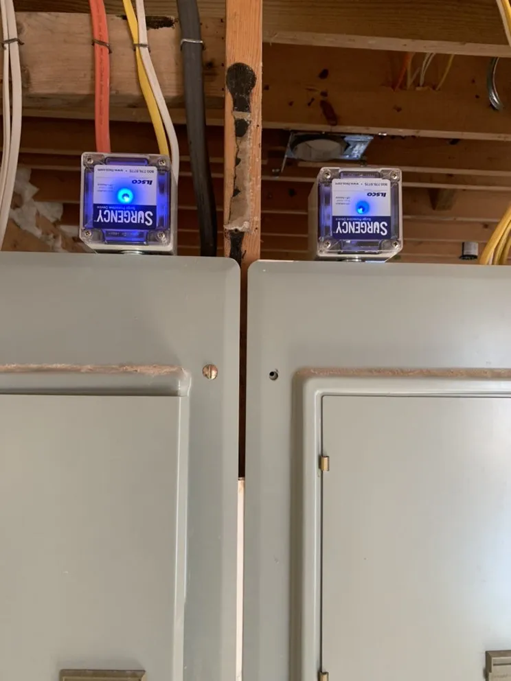 Slide of Above the Code Electrical