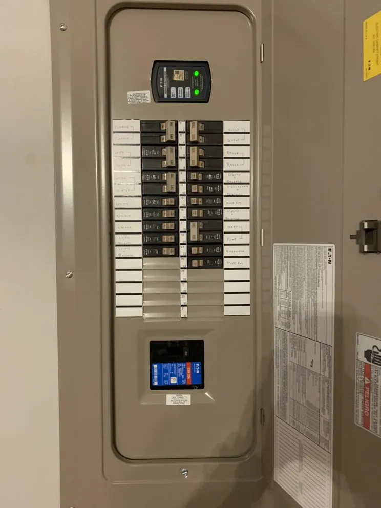 Slide of Above the Code Electrical