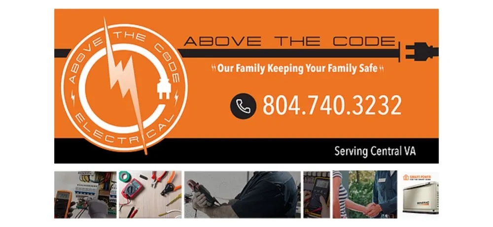 Slide of Above the Code Electrical