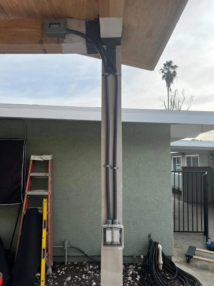 Slide of Abraham Electric services