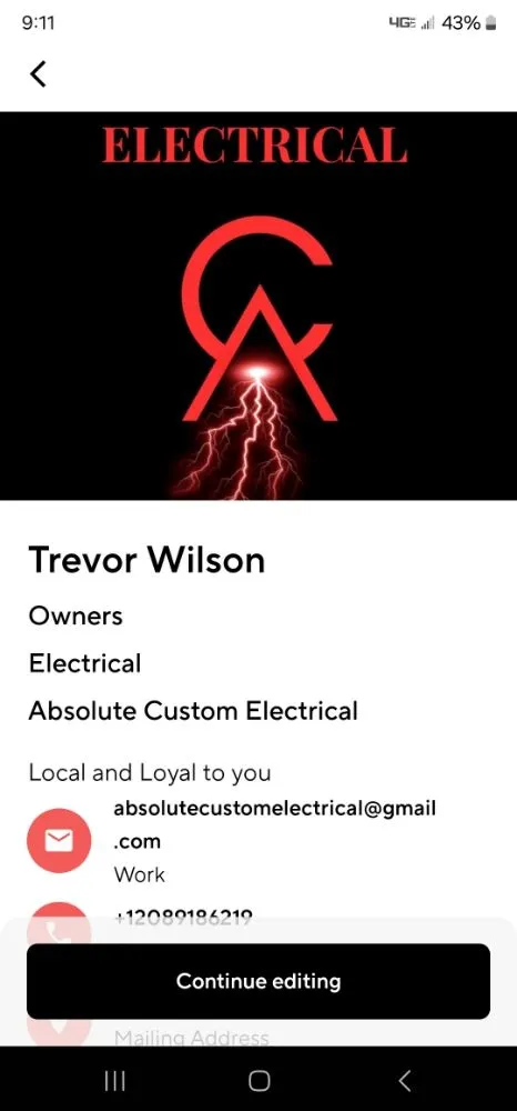 Slide of Absolute Custom Electrical