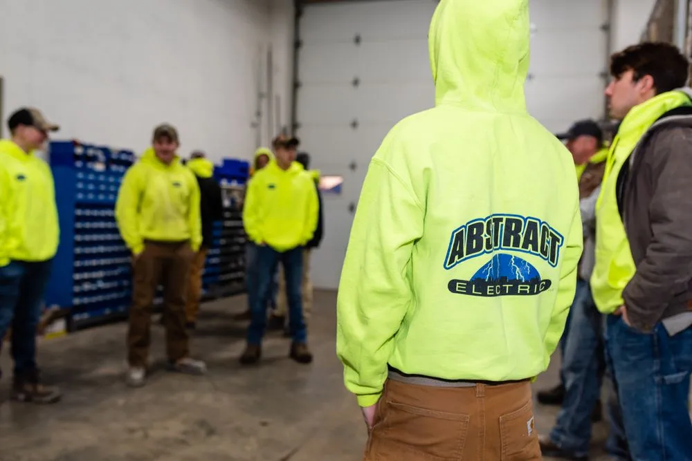 Slide of Abstract Electric