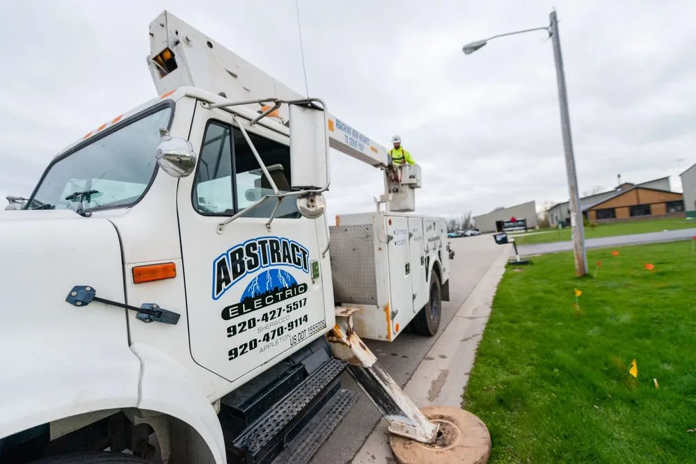 Slide of Abstract Electric