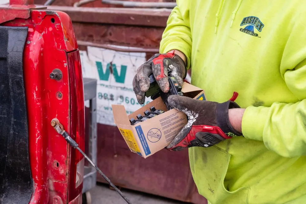 Slide of Abstract Electric