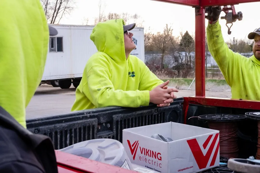 Slide of Abstract Electric