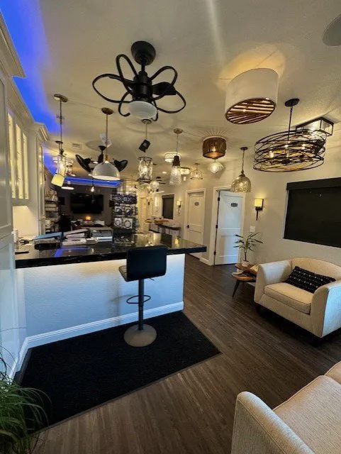 Professional electrician providing panel upgrade in , 