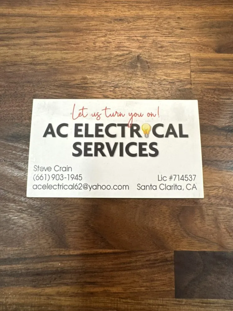 Slide of AC Electrical Services