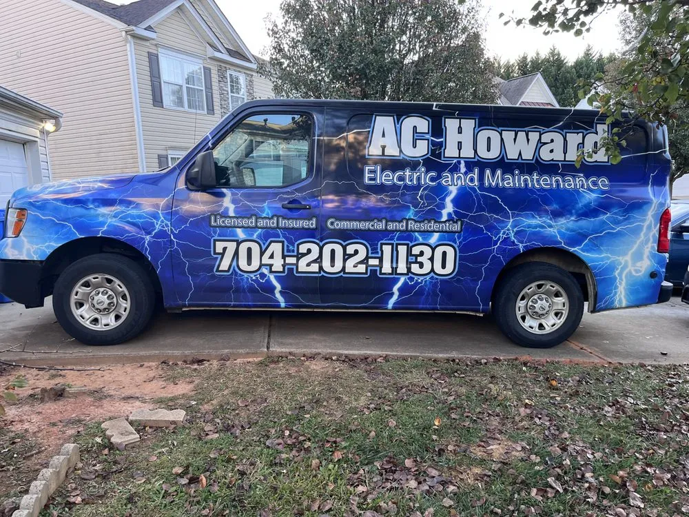 Slide of AC Howard Electric & Maintenance