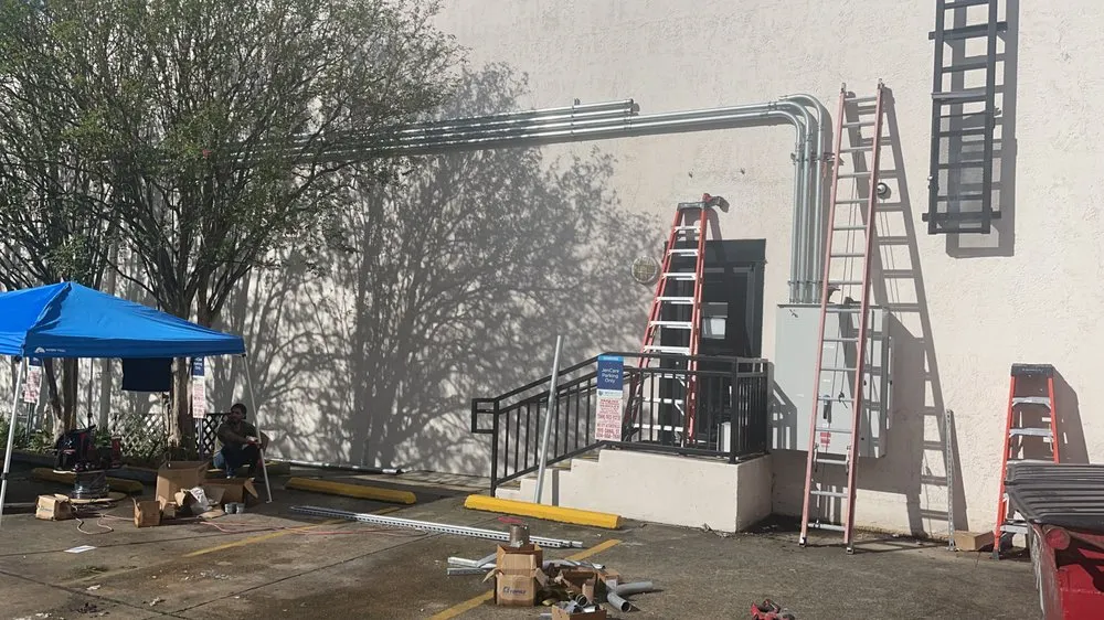 Slide of AC Power Source Electrical Contractors