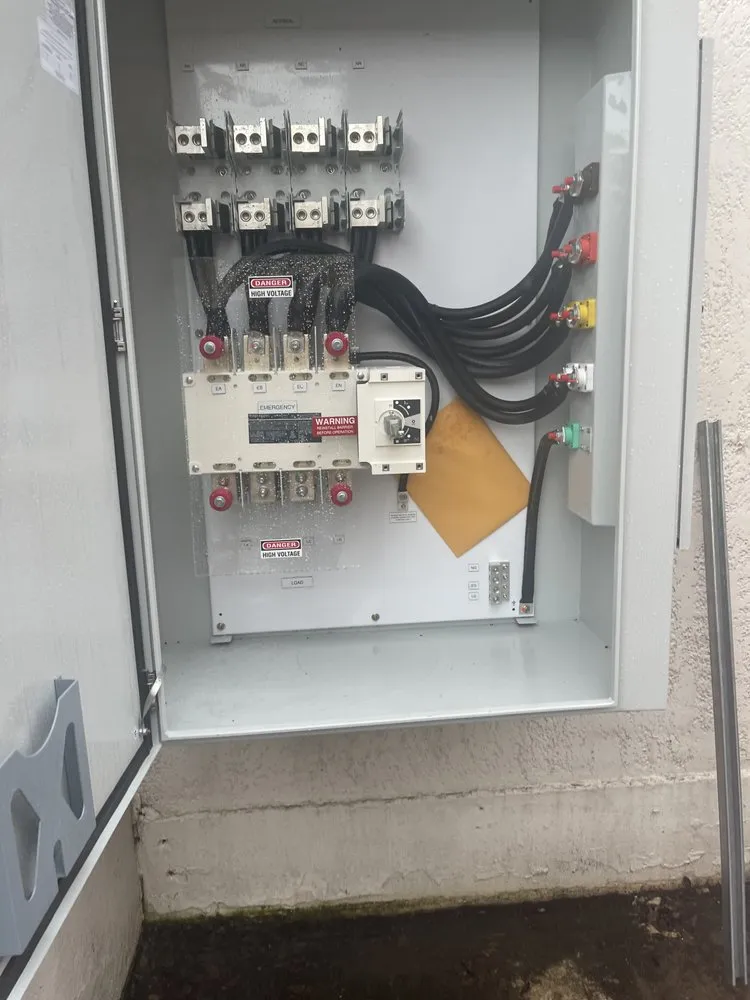 Slide of AC Power Source Electrical Contractors