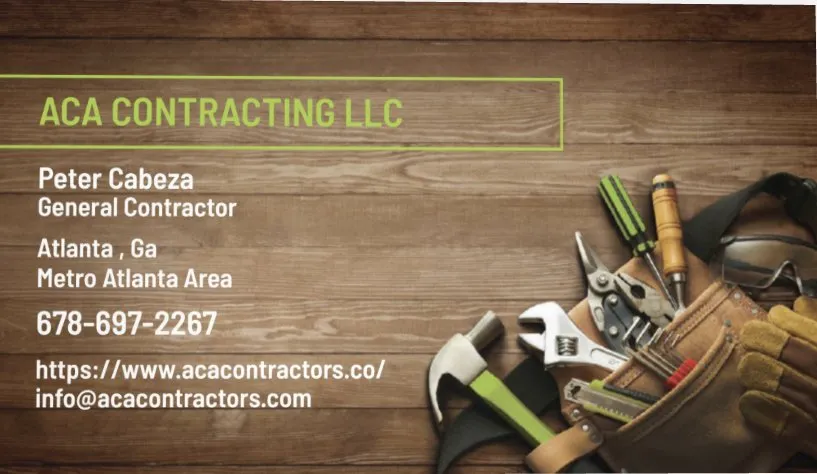 Slide of ACA Contracting
