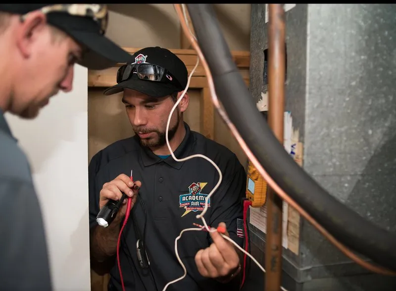 Slide of Academy Air Heating, Cooling, Plumbing and Electric