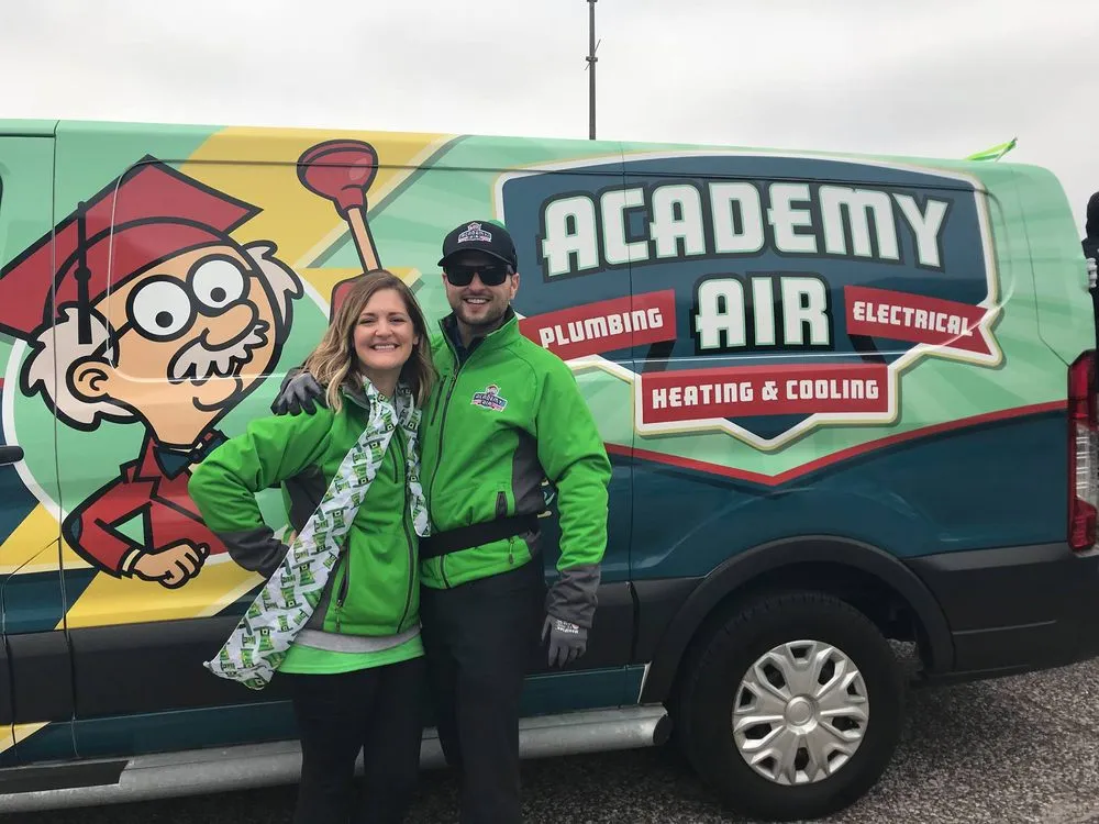 Slide of Academy Air Heating, Cooling, Plumbing and Electric