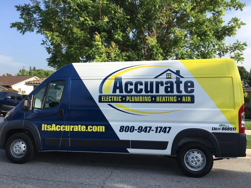 Slide of Accurate Electric, Plumbing, Heating and Air