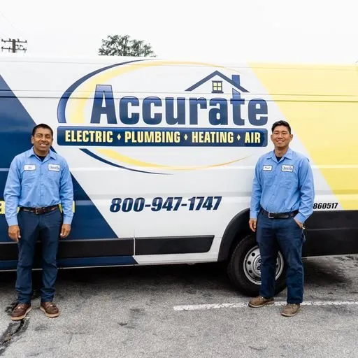 Slide of Accurate Electric, Plumbing, Heating and Air