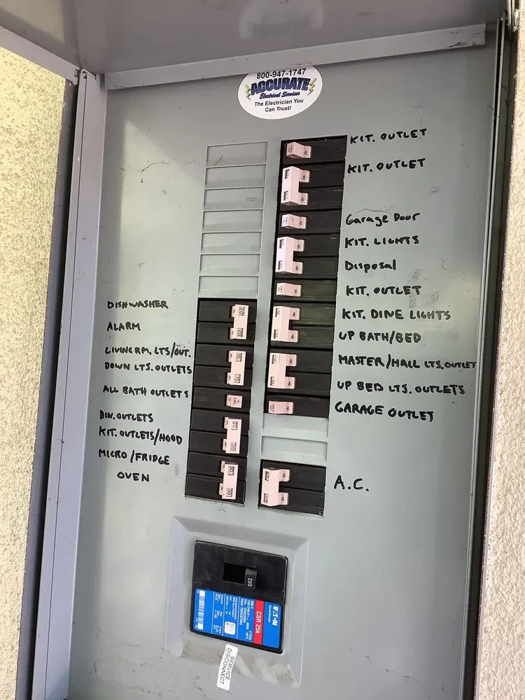 Slide of Accurate Electric, Plumbing, Heating and Air