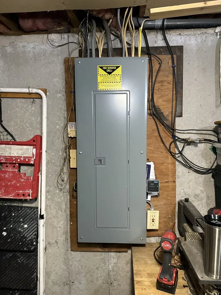 Slide of Accurate Electrical Contractors