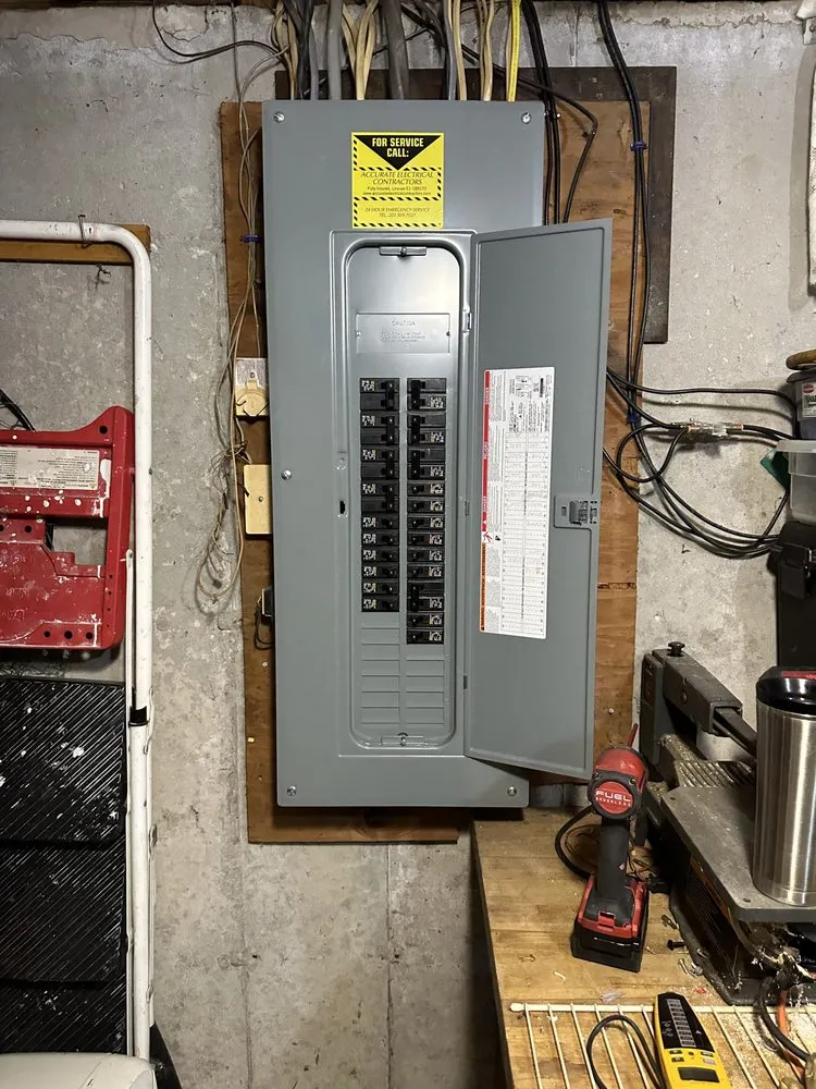 Slide of Accurate Electrical Contractors