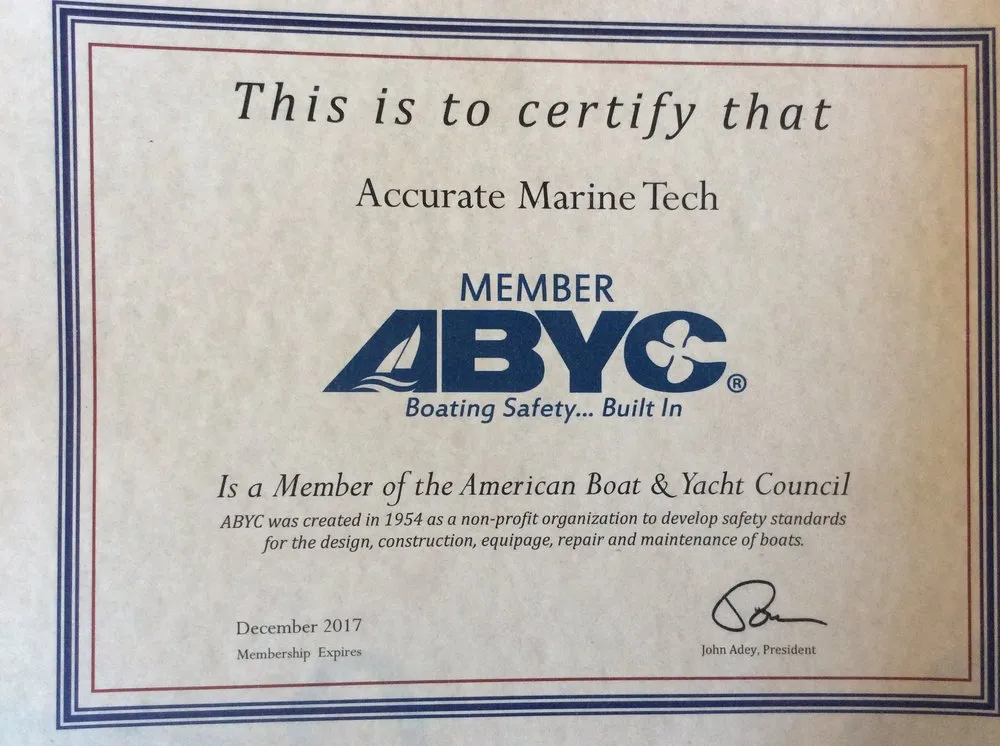 Slide of Accurate Marine Tech