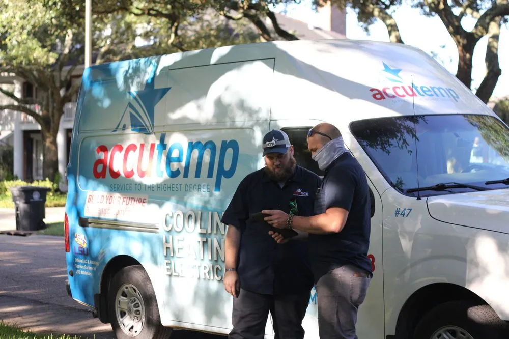 Slide of AccuTemp Services